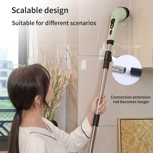 Electric Spin Cleaning Scrubber