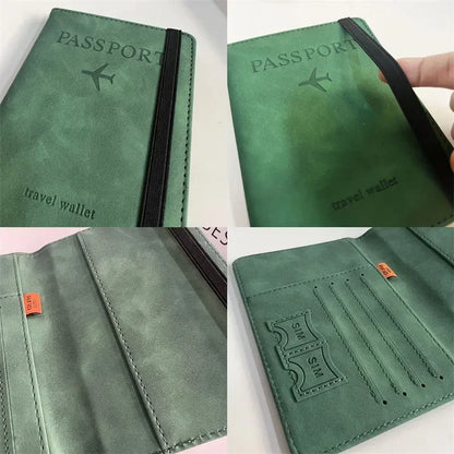 Vintage Passport Covers Holder