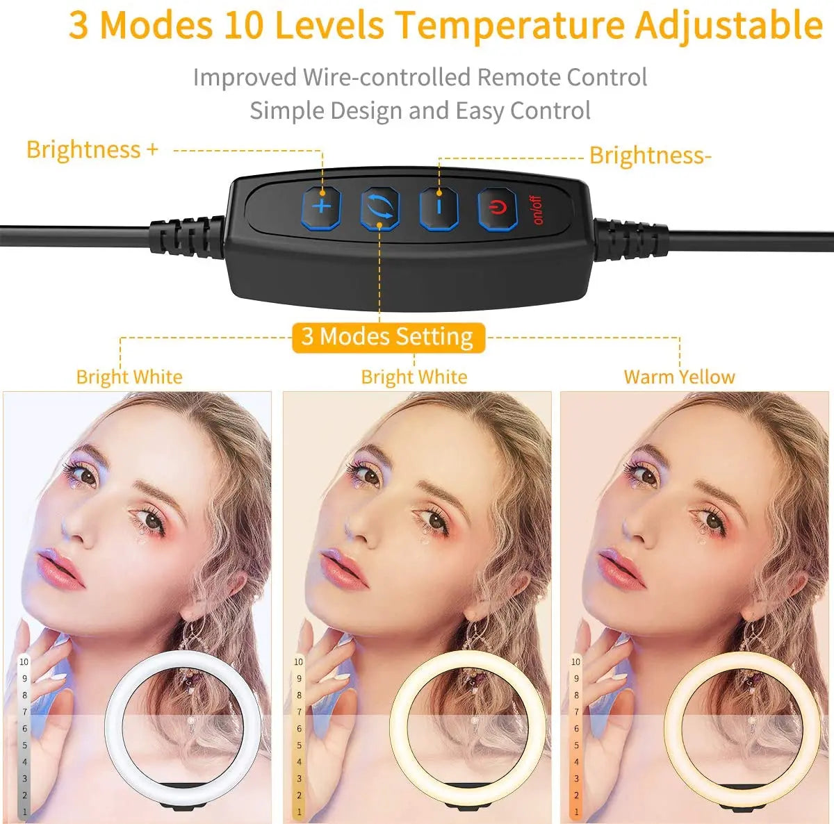 LED Selfie Ring Lighting Photographic