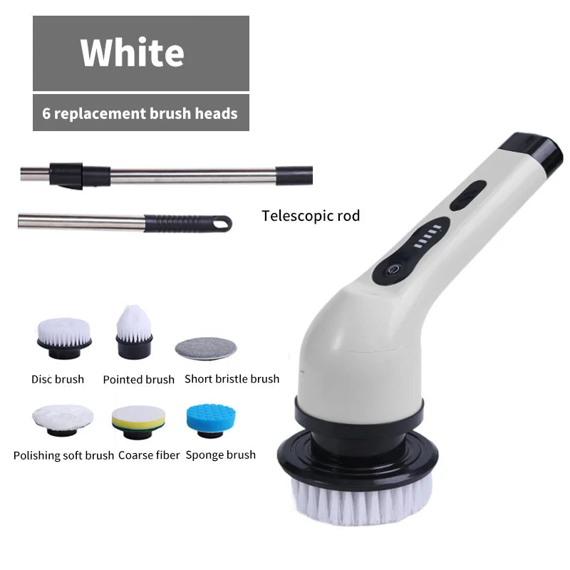 Electric Spin Cleaning Scrubber