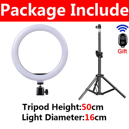 LED Selfie Ring Lighting Photographic