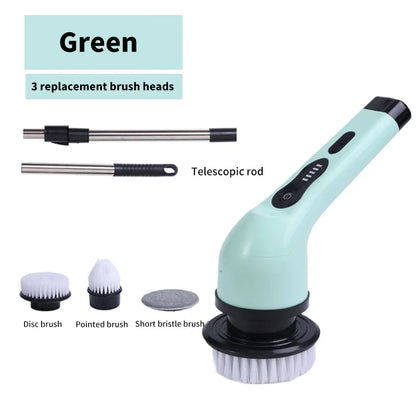Electric Spin Cleaning Scrubber