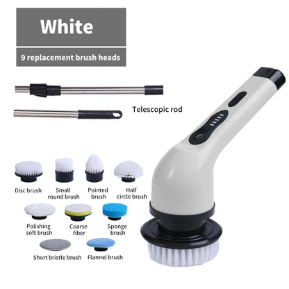 Electric Spin Cleaning Scrubber
