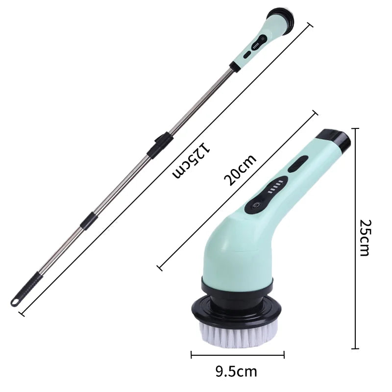 Electric Spin Cleaning Scrubber
