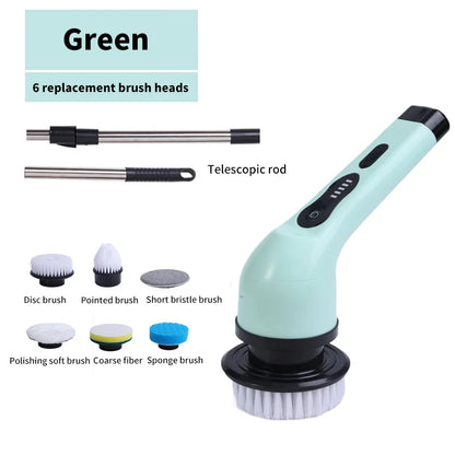 Electric Spin Cleaning Scrubber