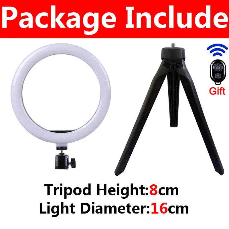 LED Selfie Ring Lighting Photographic